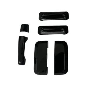 Cnleague Door Handle Cover for Mahindra Thar Roxx 2024 Onwards - Glossy Black