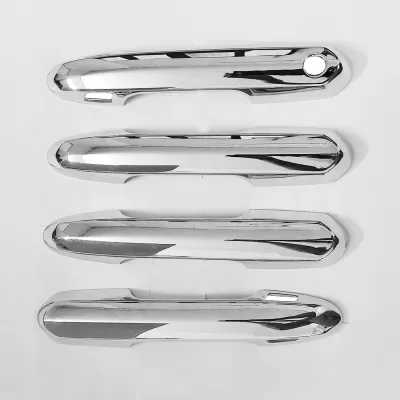 Cnleague Chrome Door Handle Cover for Toyota Innova Hycross 2023 Onwards - Sensor with Key